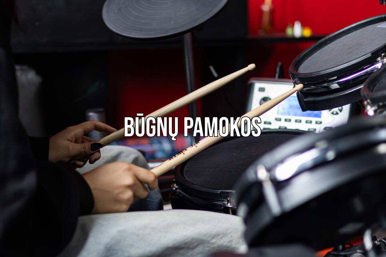 Būgnų pamokos Perkusijos, būgnų pamokos