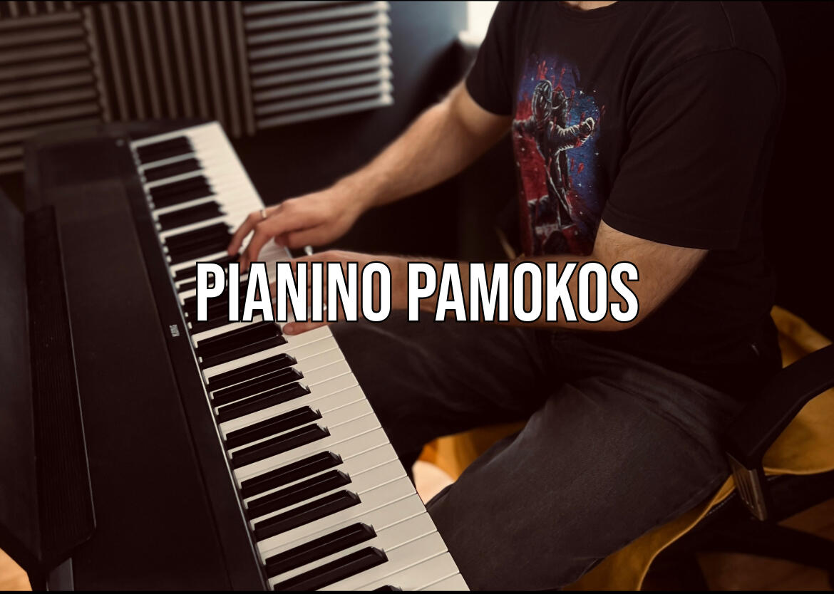 Fortepijono, pianino, sintezatoriaus pamokos